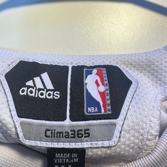 Golden State Warriors Adidas Climate 365 Warm Up Jersey Men’s XL NBA Basketball - Picture 7 of 16